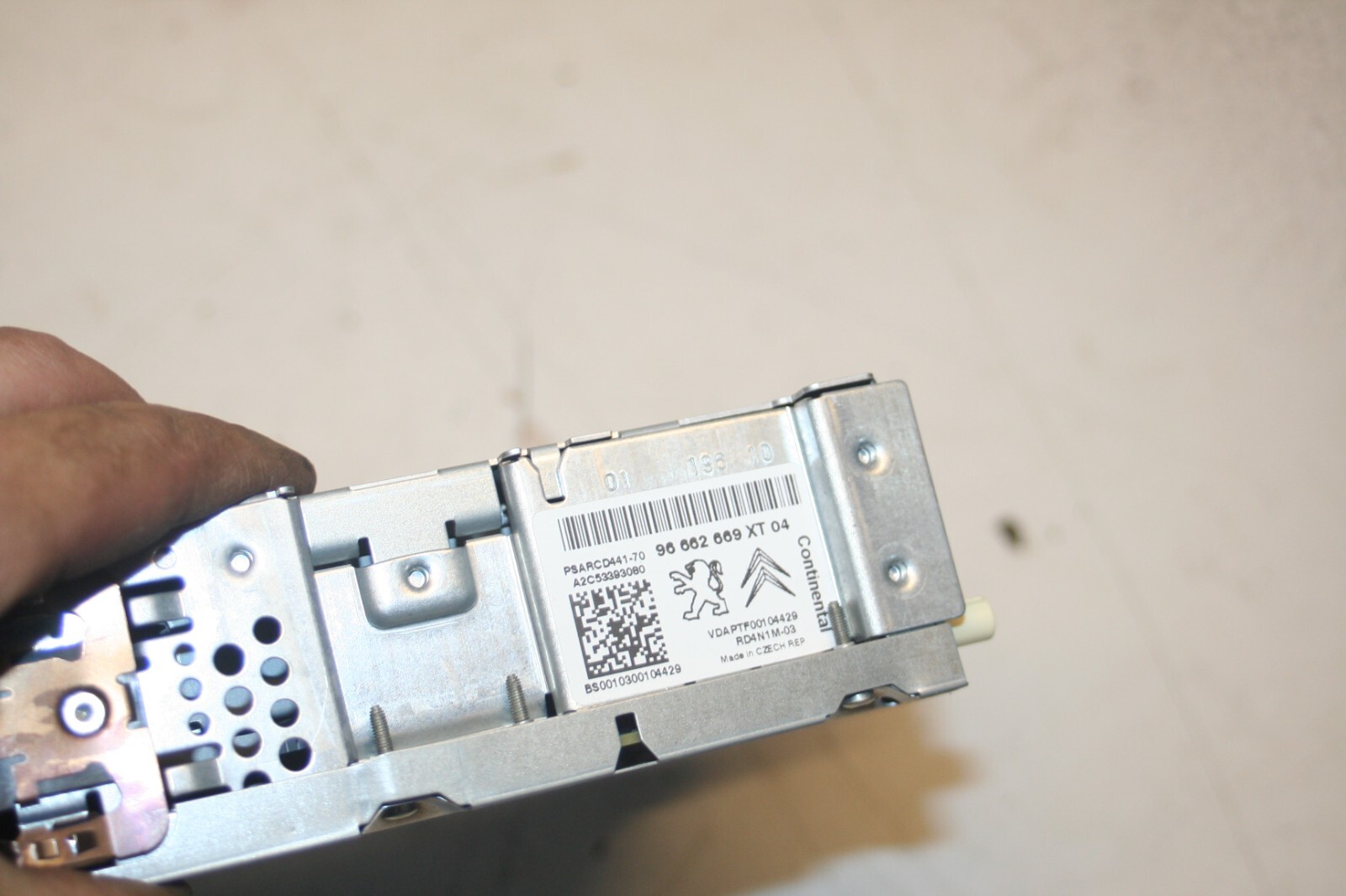 2010 CITROEN DS3. CD RADIO 96662669 - Image 9