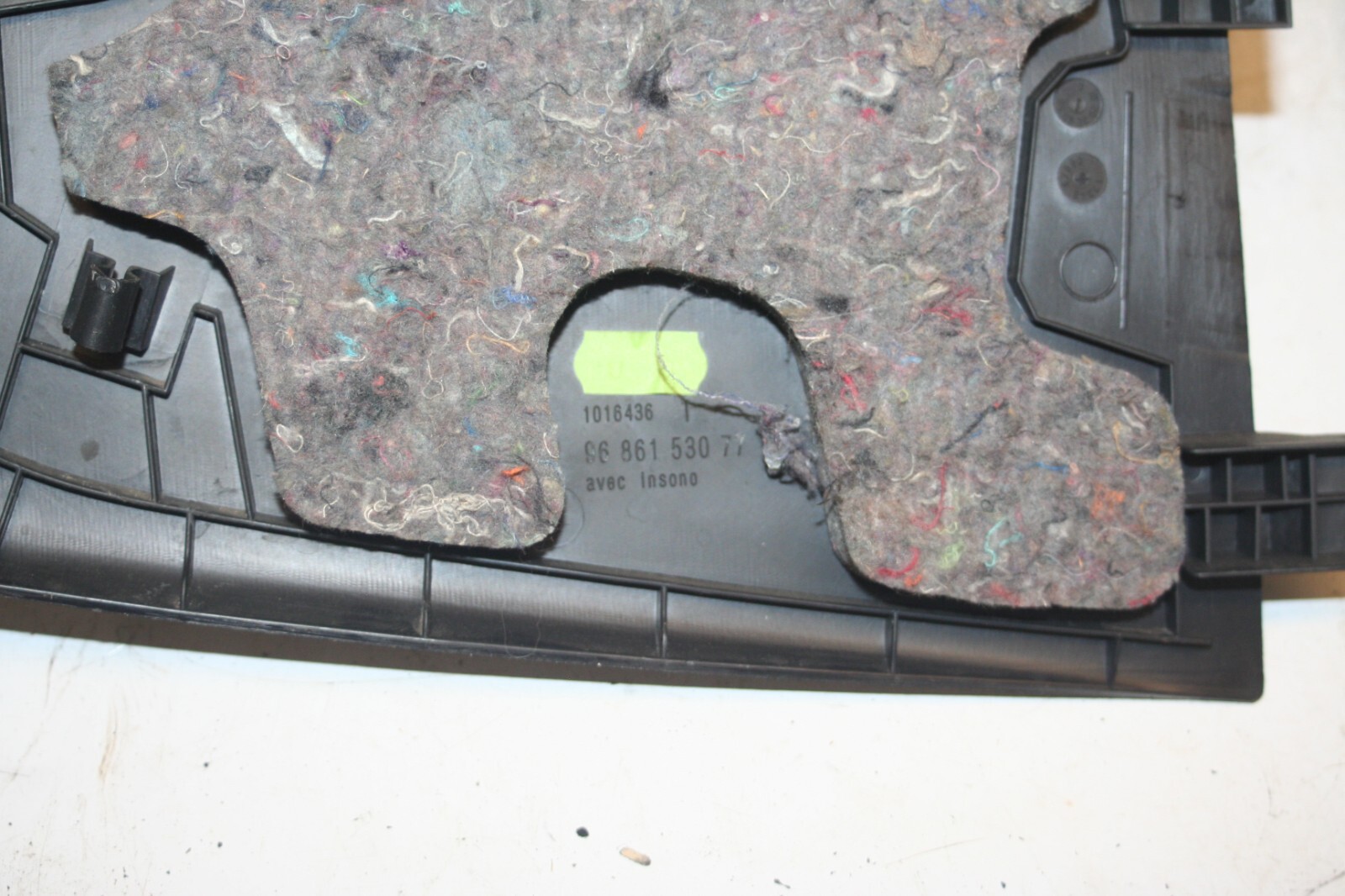 2010 CITROEN DS3. 9686153077 DASH BOARD TRIM PANEL DRIVER - Image 6