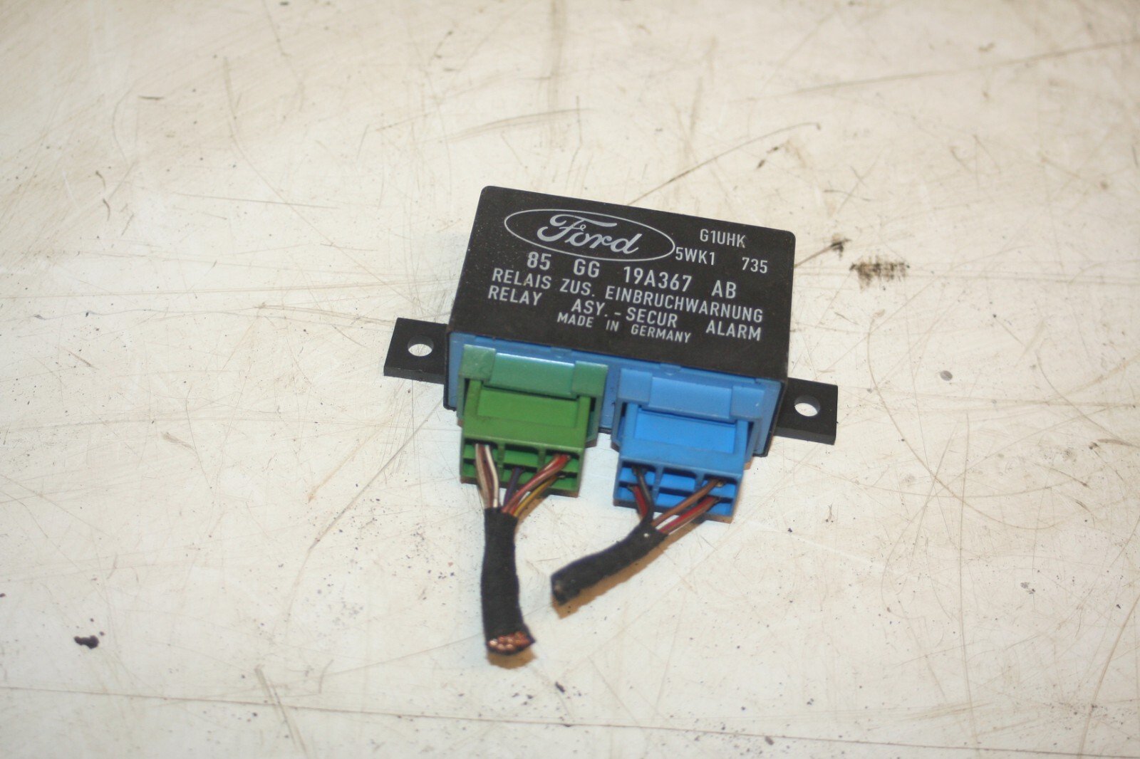 1990 FORD GRANADA MK3. 85GG 19A367AB RELAY ASY-SECURE ALARM ECU