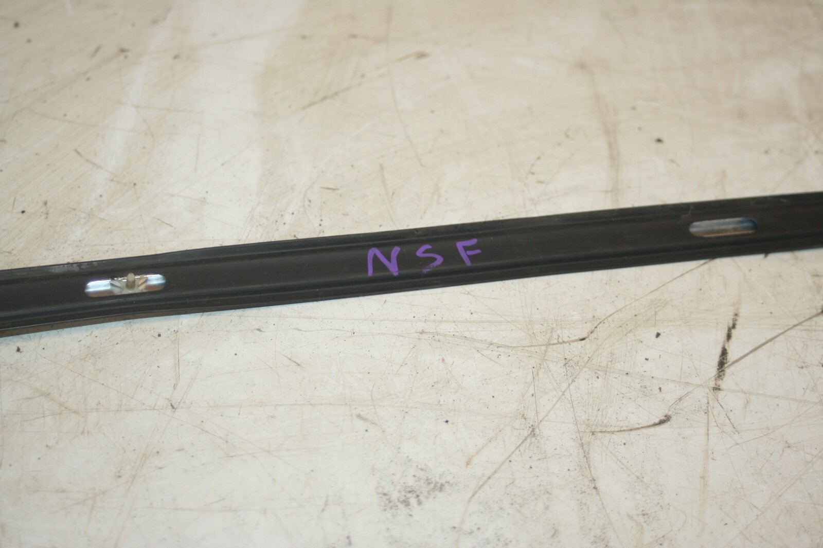 1990 FORD GRANADA MK3. DOOR TRIM CHROME PASSENGER SIDE FRONT - Image 3