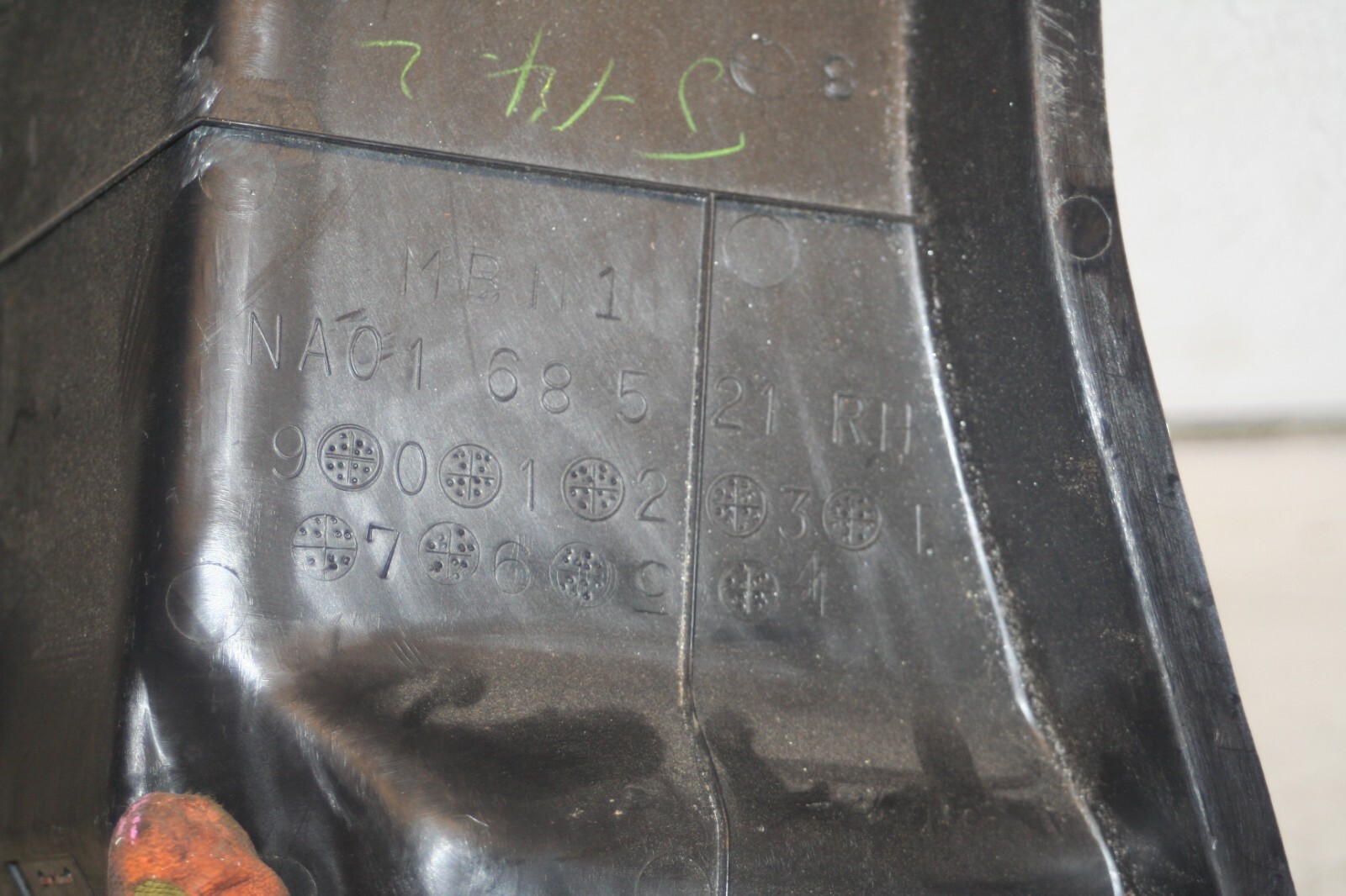 MAZDA MX5 MK1. PASSENGER SIDE PILLAR TRIM NAO168521 - Image 8