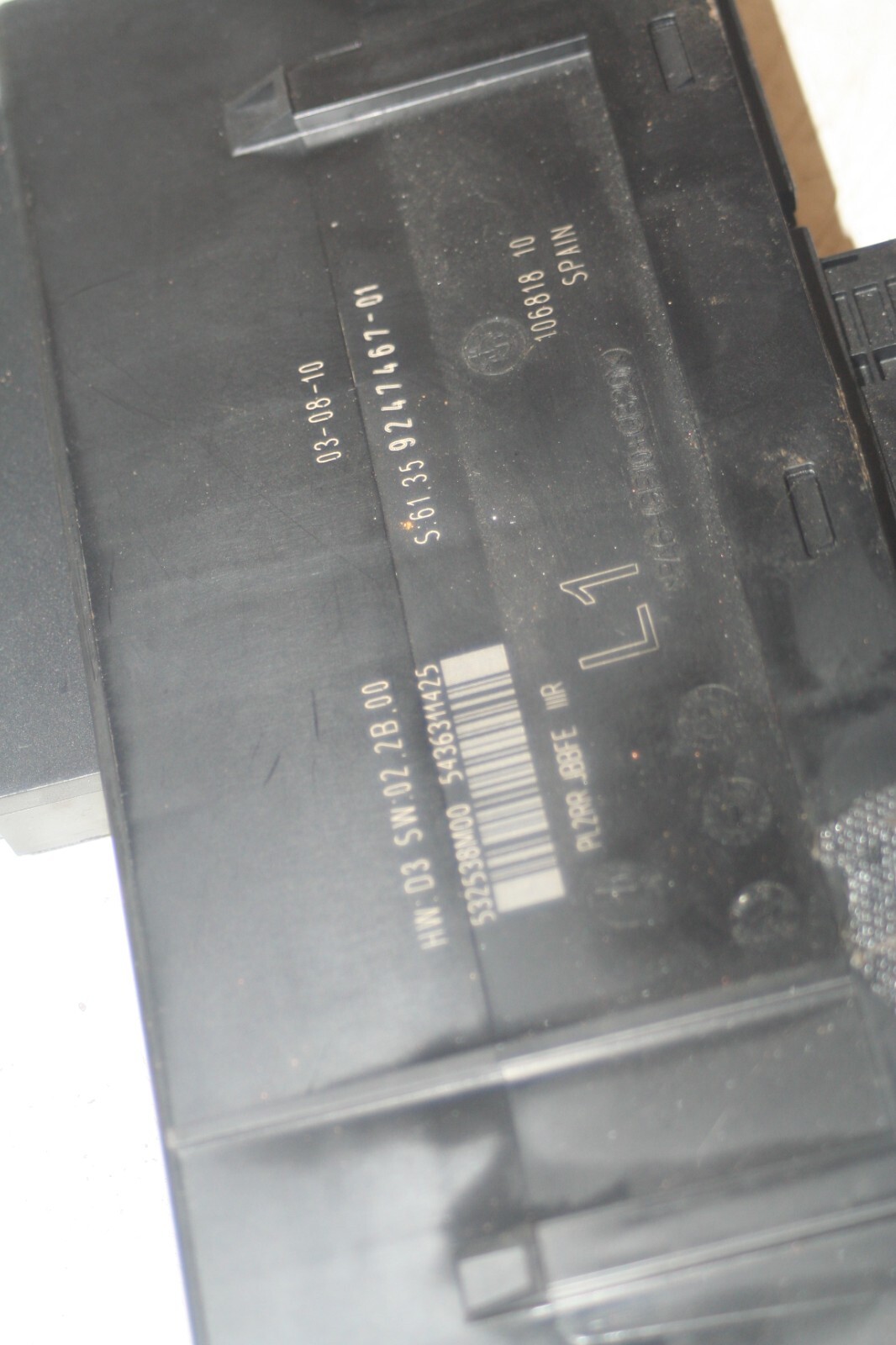 (95) 2010 BMW 1 SERIES E82. 9247467 BODY CONTROL MODULE - Image 4