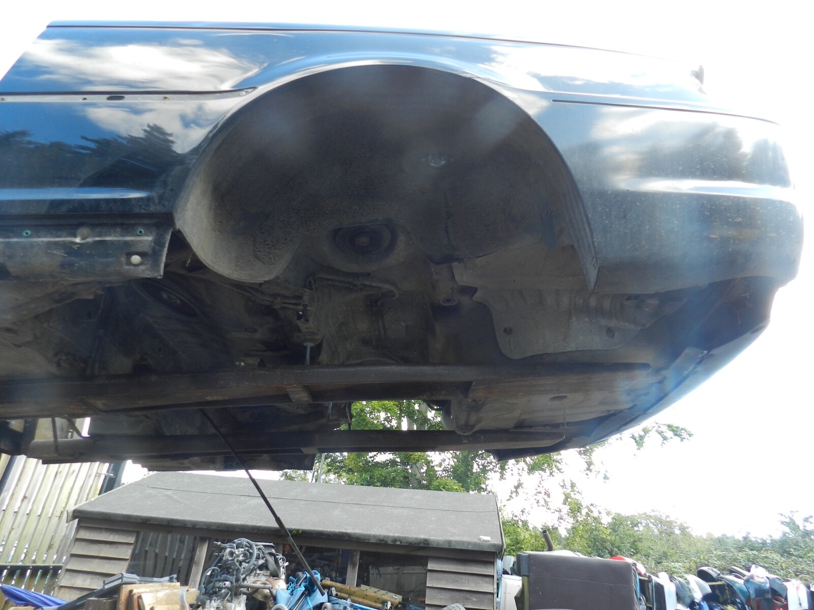 143. 2003 BMW 318Ci E46 CONVERTIBLE. REAR END CUT QUARTER PANELS, PAINT BAD - Image 3