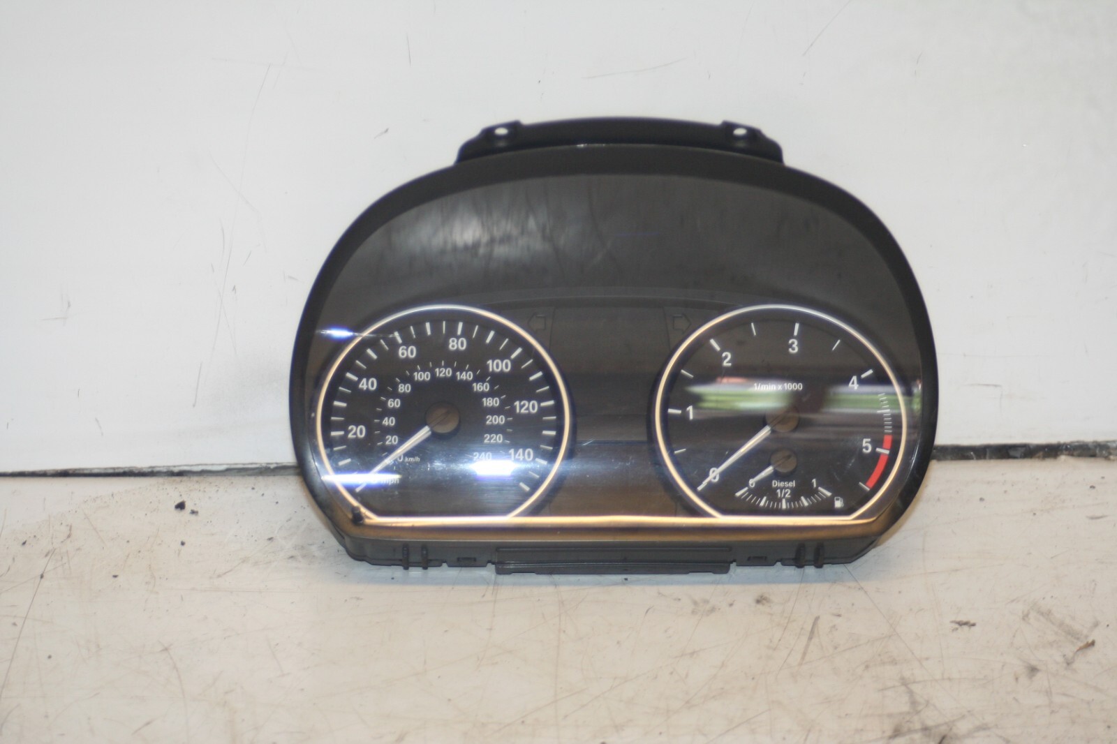 (95) 2010 BMW 1 SERIES E82. SPEEDOMETER SPEEDO INSTRUMENT CLUSTER CLOCKS - Image 3