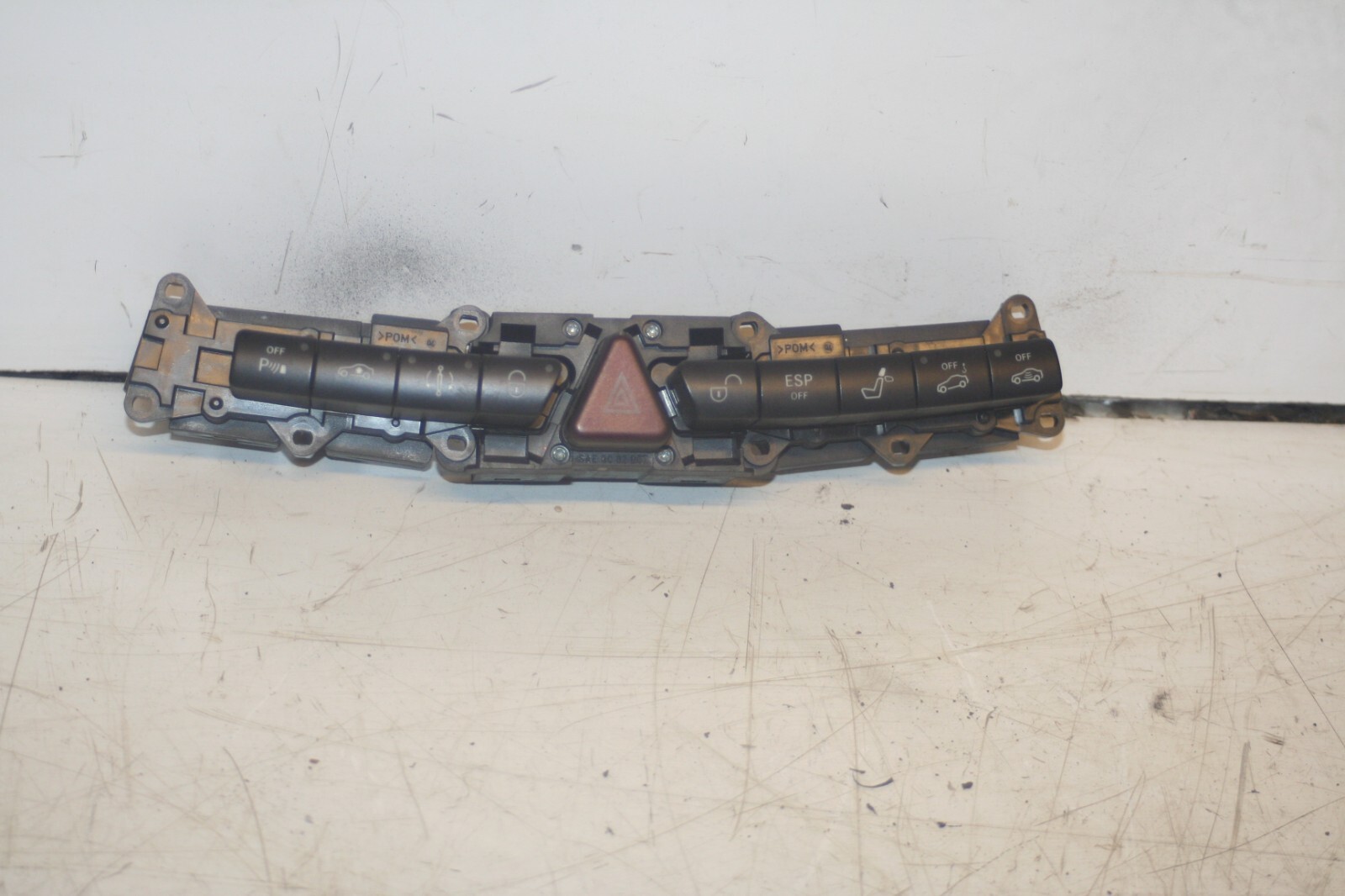 2005 MERCEDES S CLASS W220 HAZARD SWITCH PARKING LOCKING ESP BUTTONS