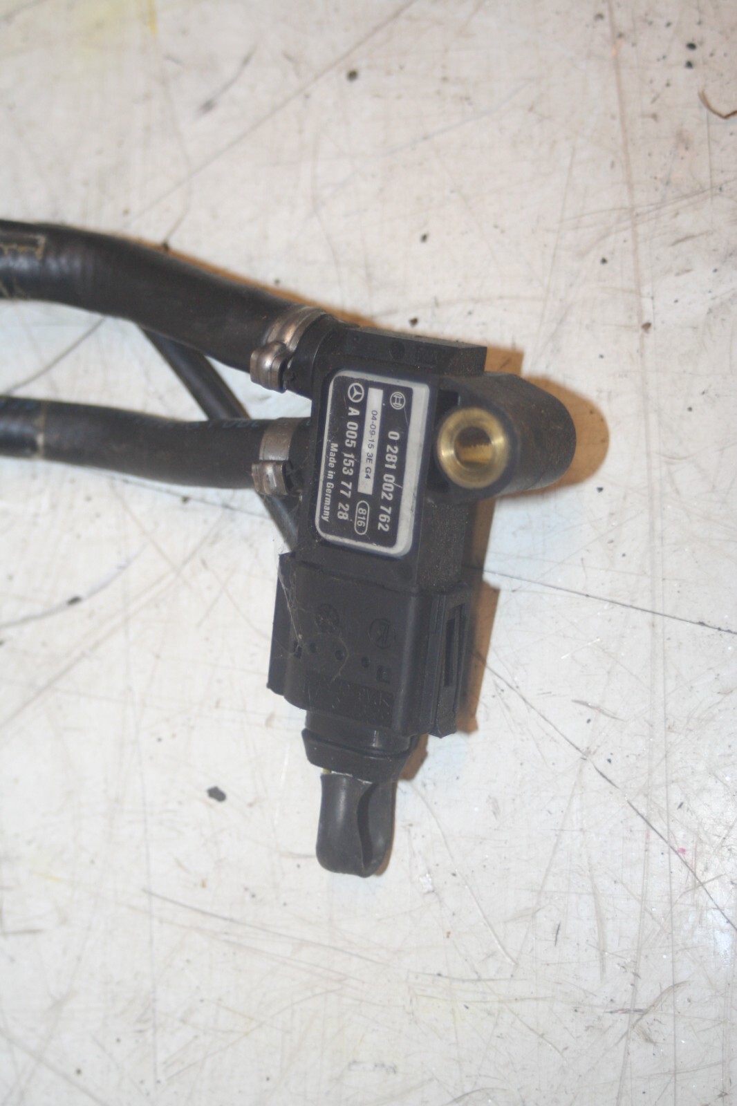 2005 MERCEDES S CLASS W220. DPF SENSOR + PIPES A0051537728 - Image 3