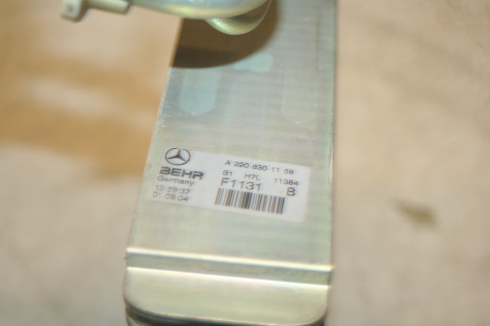 2005 MERCEDES S CLASS W220. AIR CON CONDITIONING MATRIX - Image 5