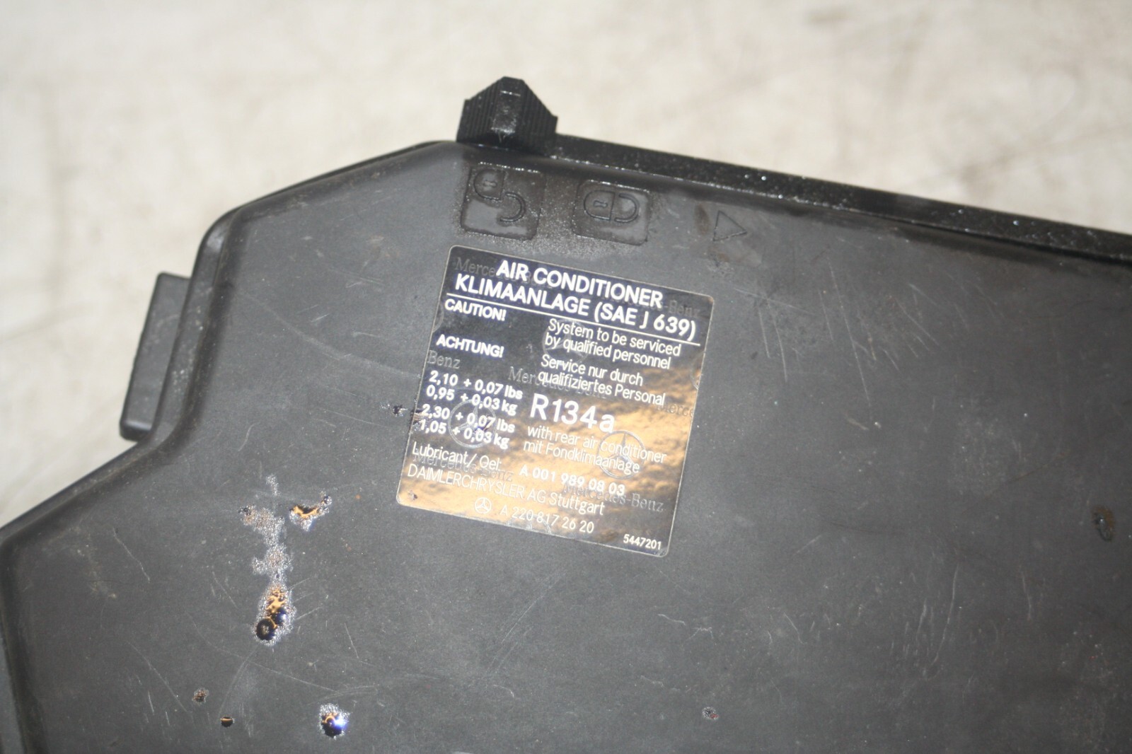 2005 MERCEDES S CLASS W220. 2205400282 COVER - Image 4