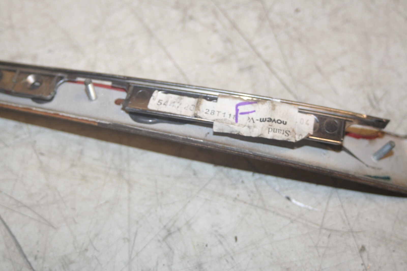 2005 MERCEDES S CLASS W220. WOOD TRIM DASHBOARD - Image 4
